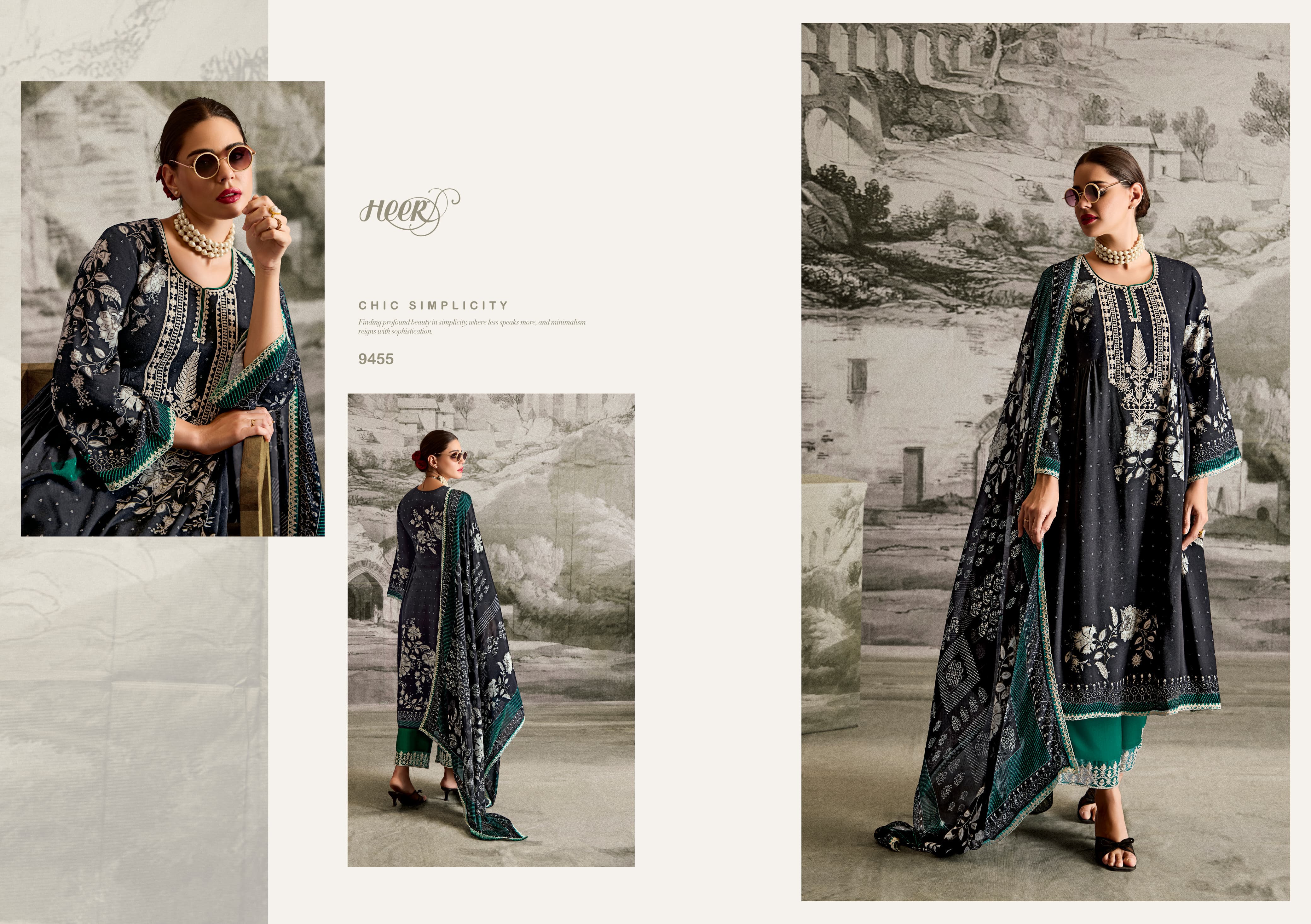 Kimora Heer Ishqa Muslin Digital Printed Salwar Suits Collection