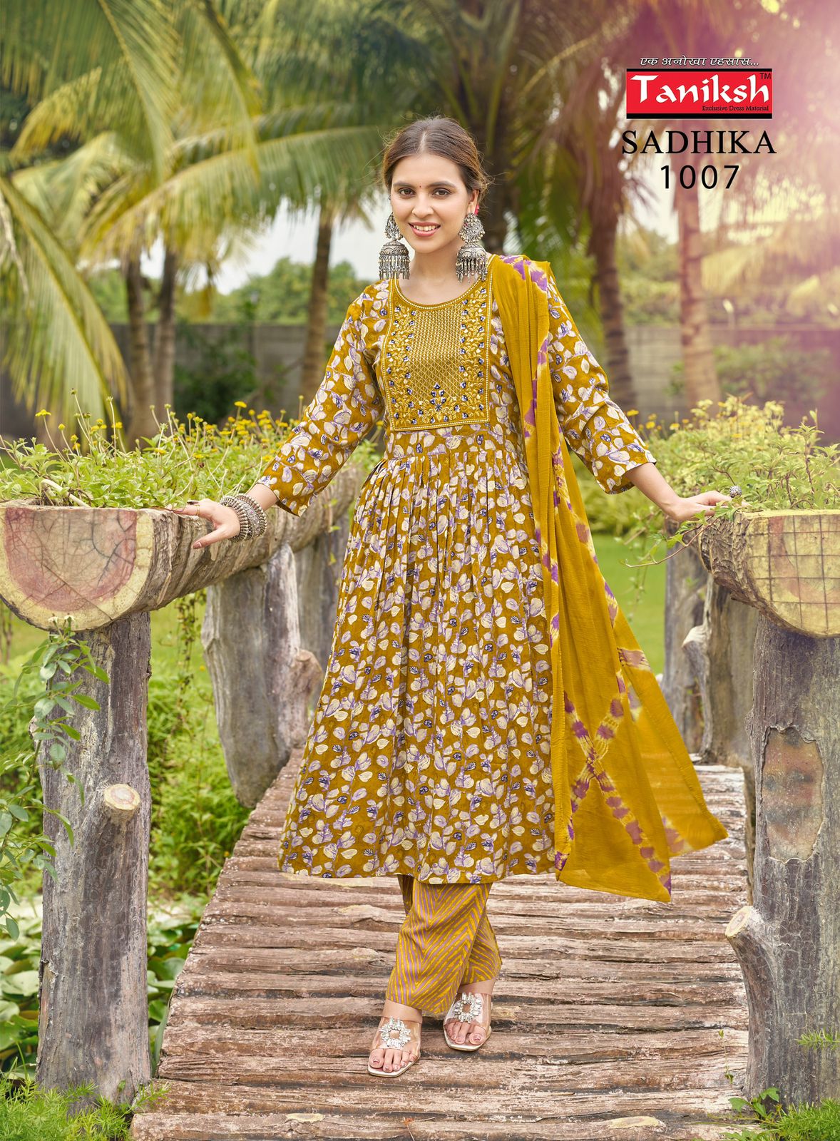 Taniksh Sadhika Vol 1 Kurti Bottom With Dupatta Collection