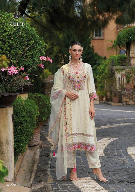 Kailee Safarnama Vol 5 Top Bottom With Dupatta Collection
