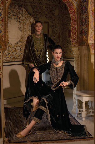 Kilory Noor E Jahan Velvet Designer Salwar Kameez Collection