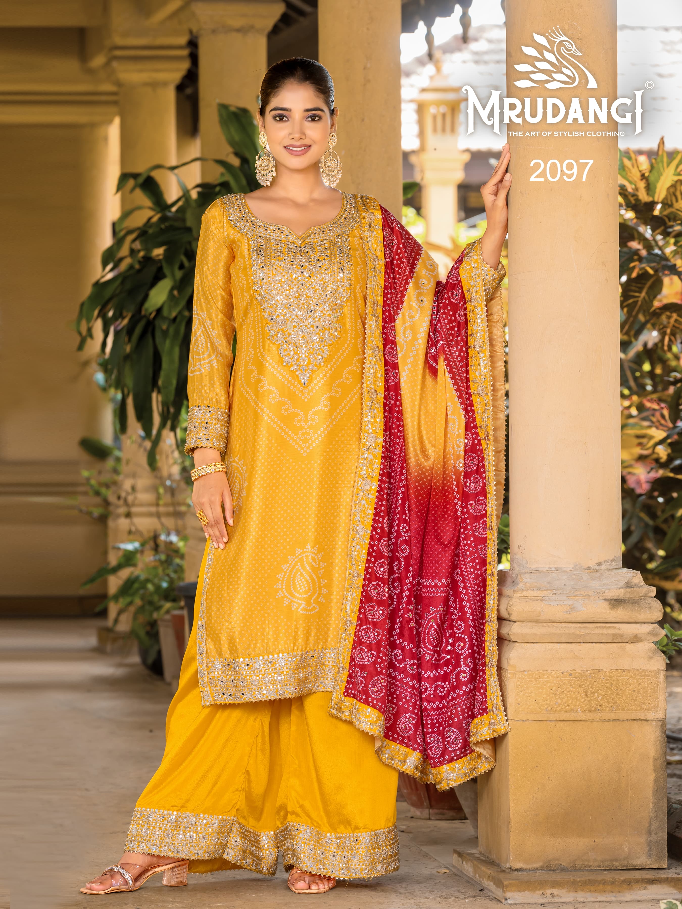 Mrudangi Ishani Digital Printed Salwar Kameez Collection