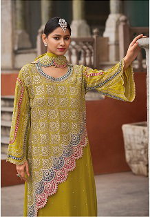 Your Choice Elina Chinon Designer Salwar Kameez Collection