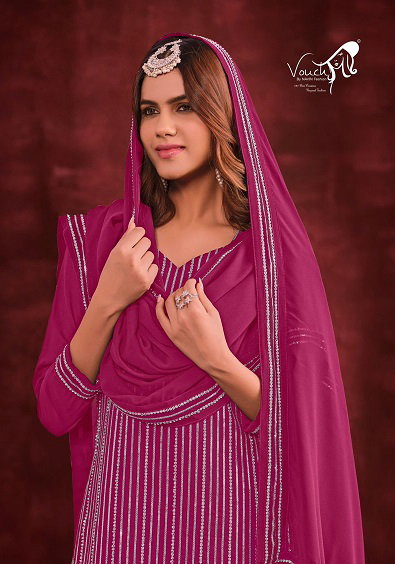 Vouch Jarkan Vol 1 Georgette Salwar Kameez Collection