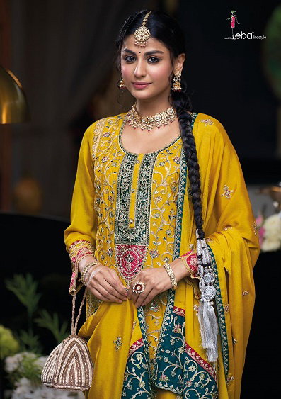 Eba Simran Chinon Designer Ready Made Collection