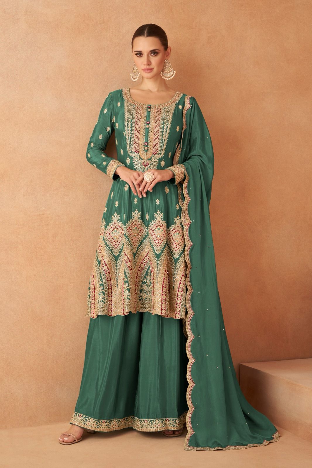 Gulkayra Maahi Chinon Salwar Suits Collection