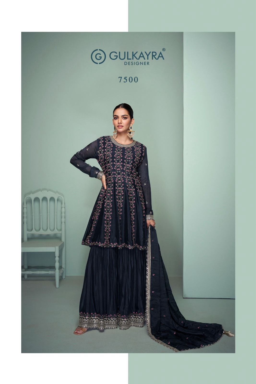 Gulkayra Riwayat Designer Chinon Salwar Suits Collection