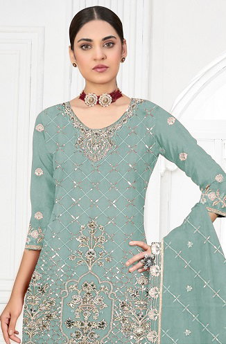 Mah E Rooh 4140 A To D Georgette Salwar Kameez Collection