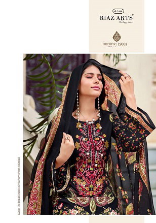 Riaz Arts Musafir Vol 14 Lawn Digital Printed Dress Material Collection