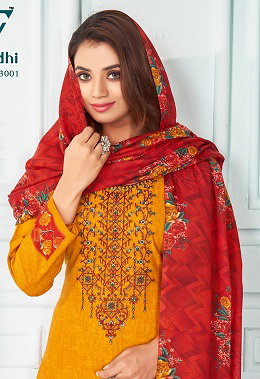 Vandana C Paridhi Vol 3 Cotton Dress Material Collection