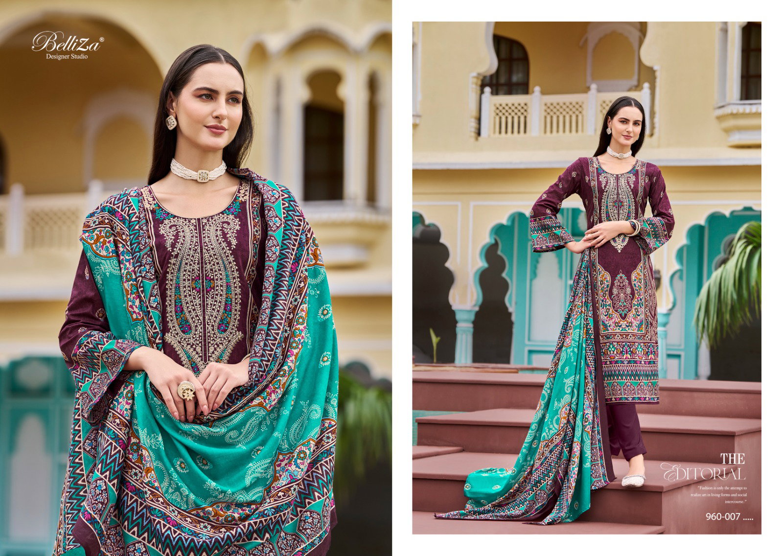 Belliza Naira Vol 71 Cotton Printed Dress Material Collection