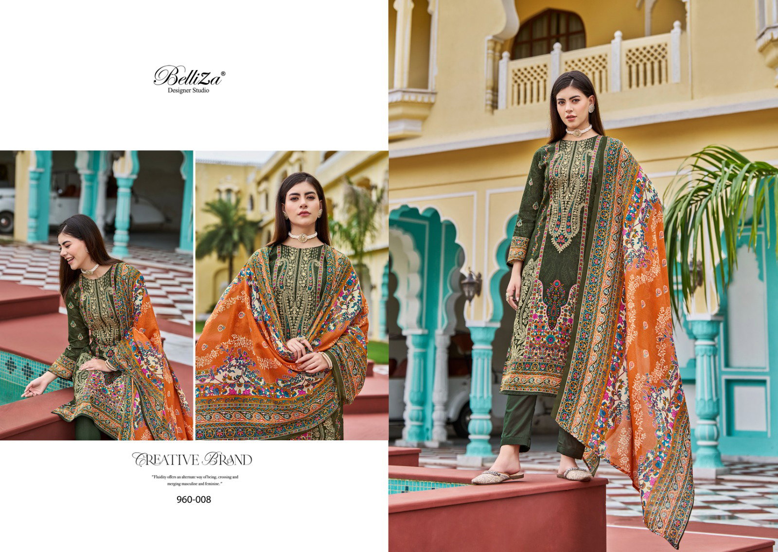 Belliza Naira Vol 71 Cotton Printed Dress Material Collection