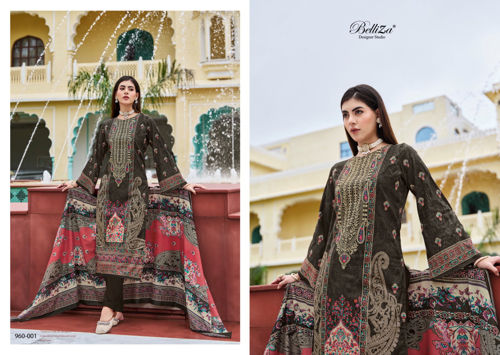 Belliza Naira Vol 71 Cotton Printed Dress Material Collection