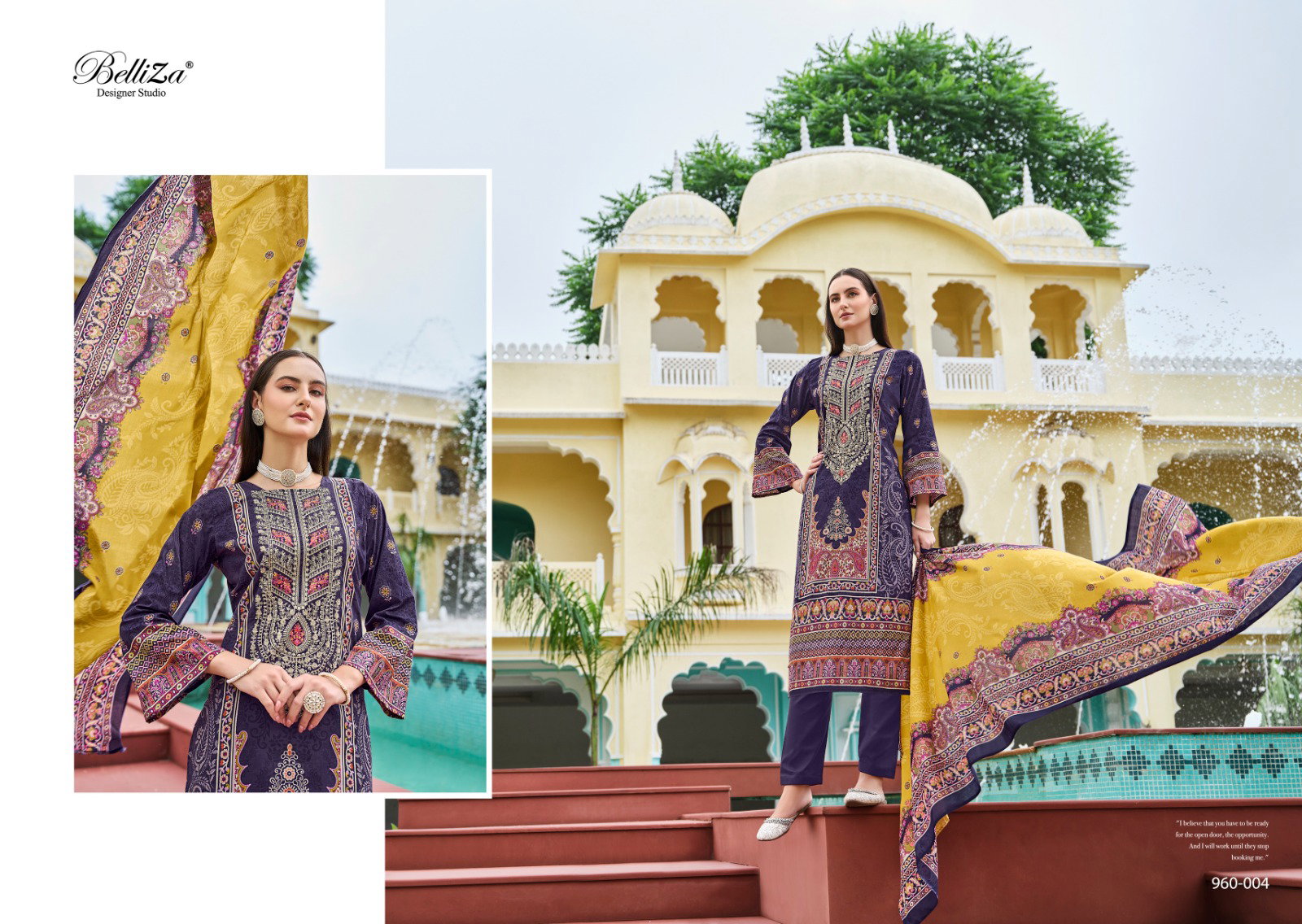Belliza Naira Vol 71 Cotton Printed Dress Material Collection