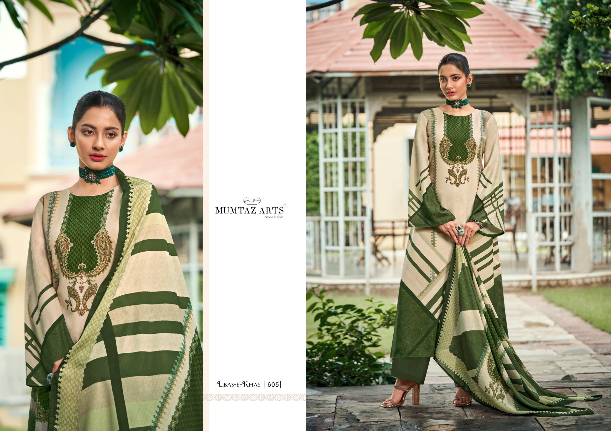 Mumtaz Libas E Khas Digital Printed Dress Material Collection