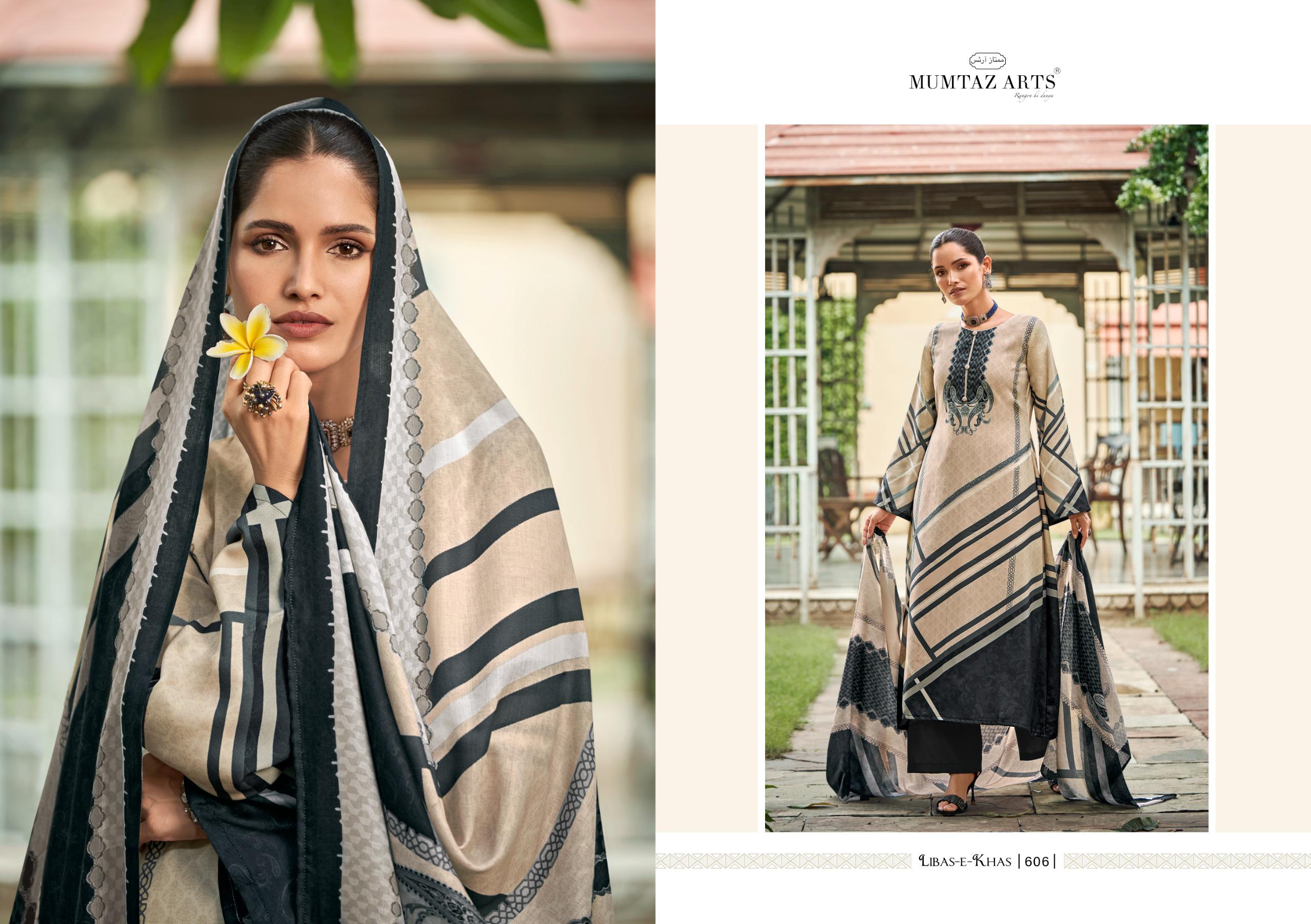 Mumtaz Libas E Khas Digital Printed Dress Material Collection