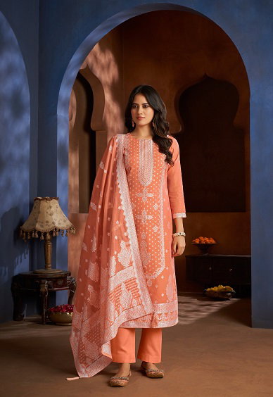 Radhika Azara Banarasi Adha Dress Material Collection