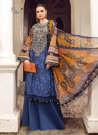 Shree Mariya B Winter Collection 5 Pakistani Salwar Kameez