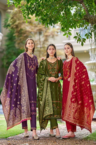 Lily And Lali Hasmeena Vol 4 Kurti Bottom With Dupatta Collection