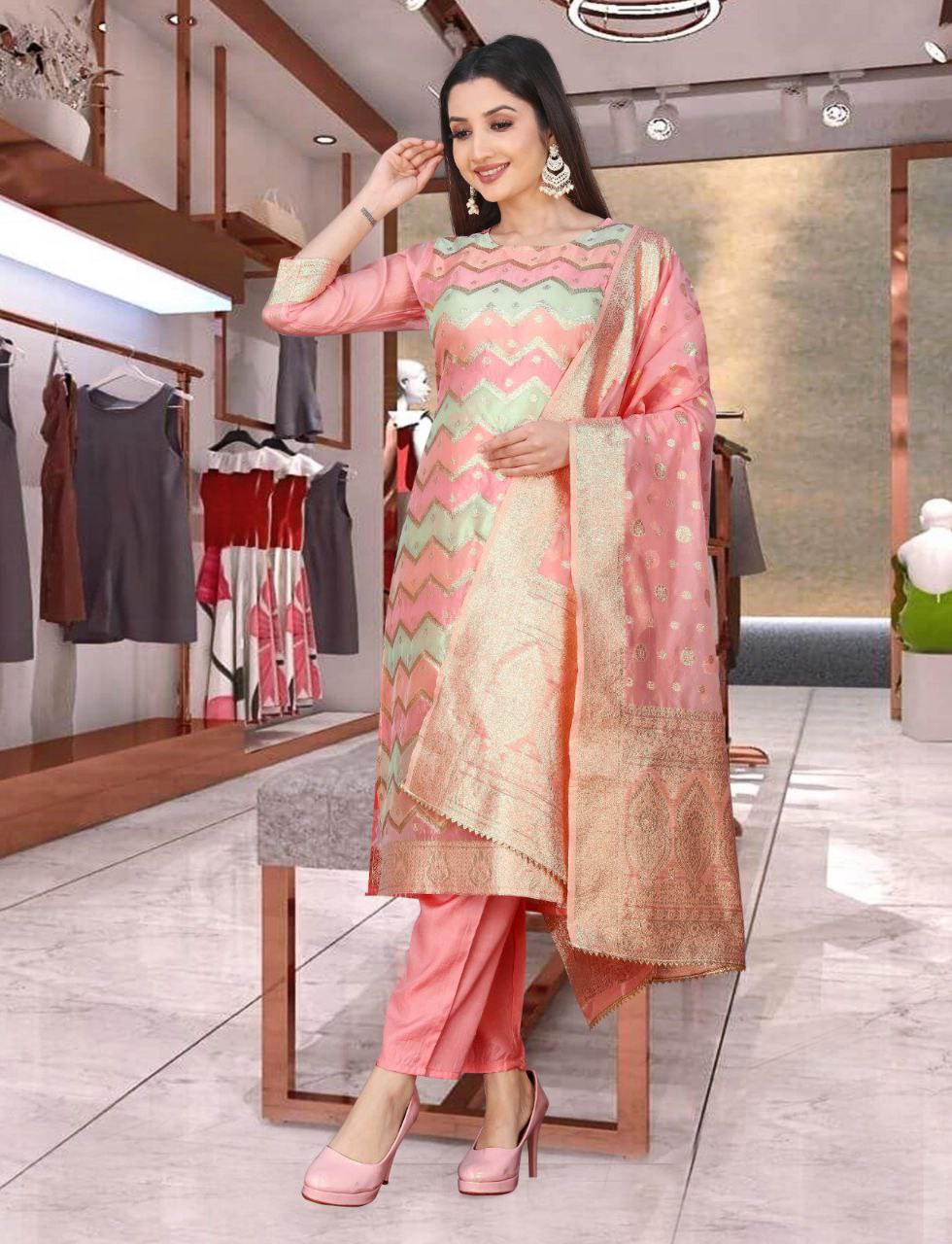 Falak Vol 11 Kurti Bottom With Dupatta Collection