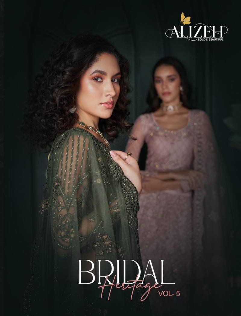 Alizeh Bridal Heritage Vol 5 Classic Wedding Wear Lehenga