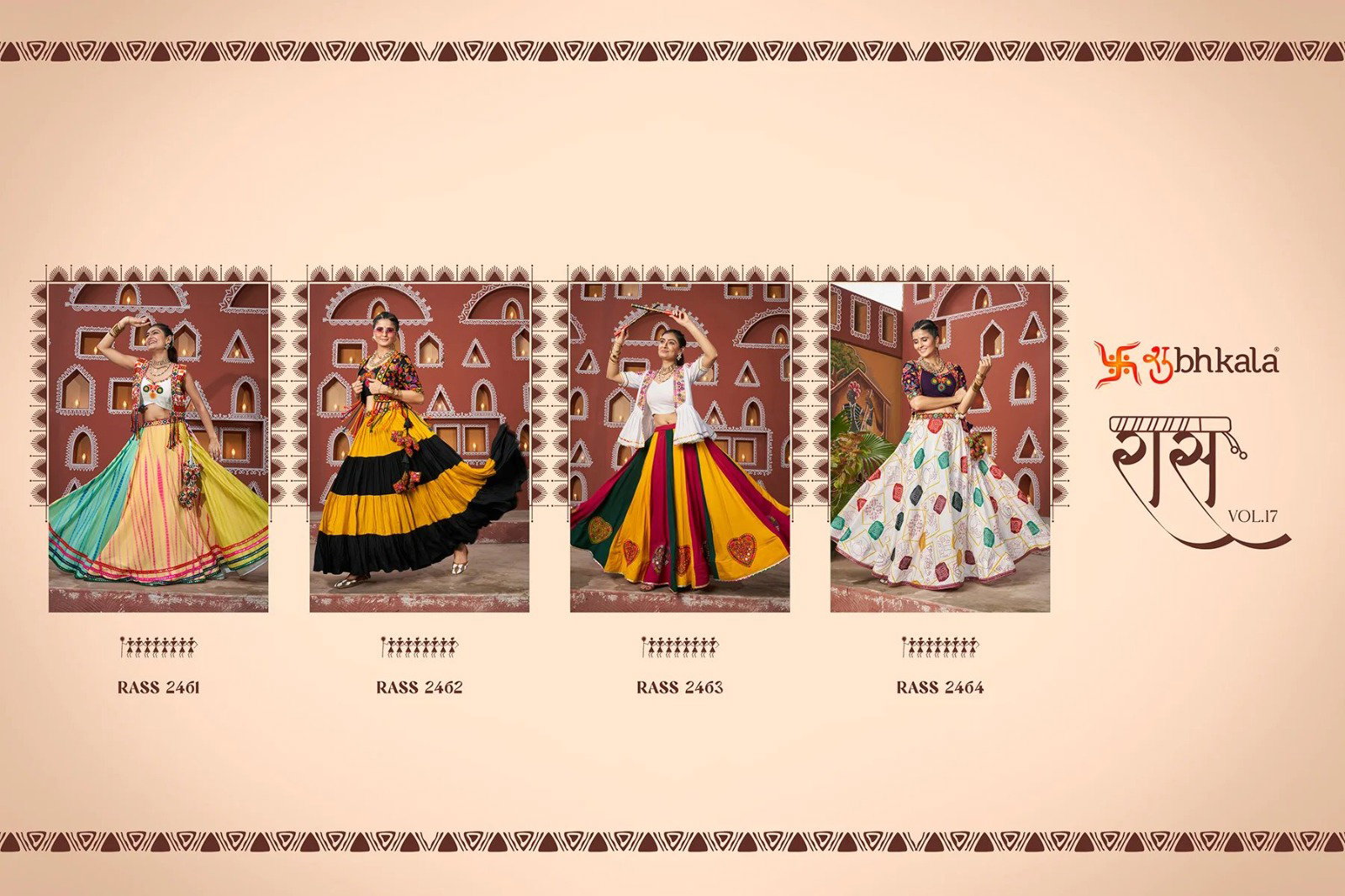 Kf Raas Vol 17 Navratri Designer Lehenga Choli Collection