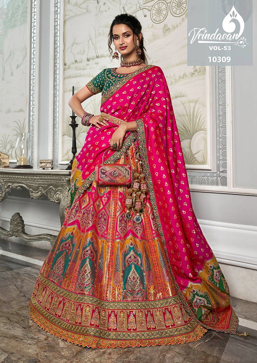 Royal Vrindavan Vol 53 Designer Lehenga Choli Collection