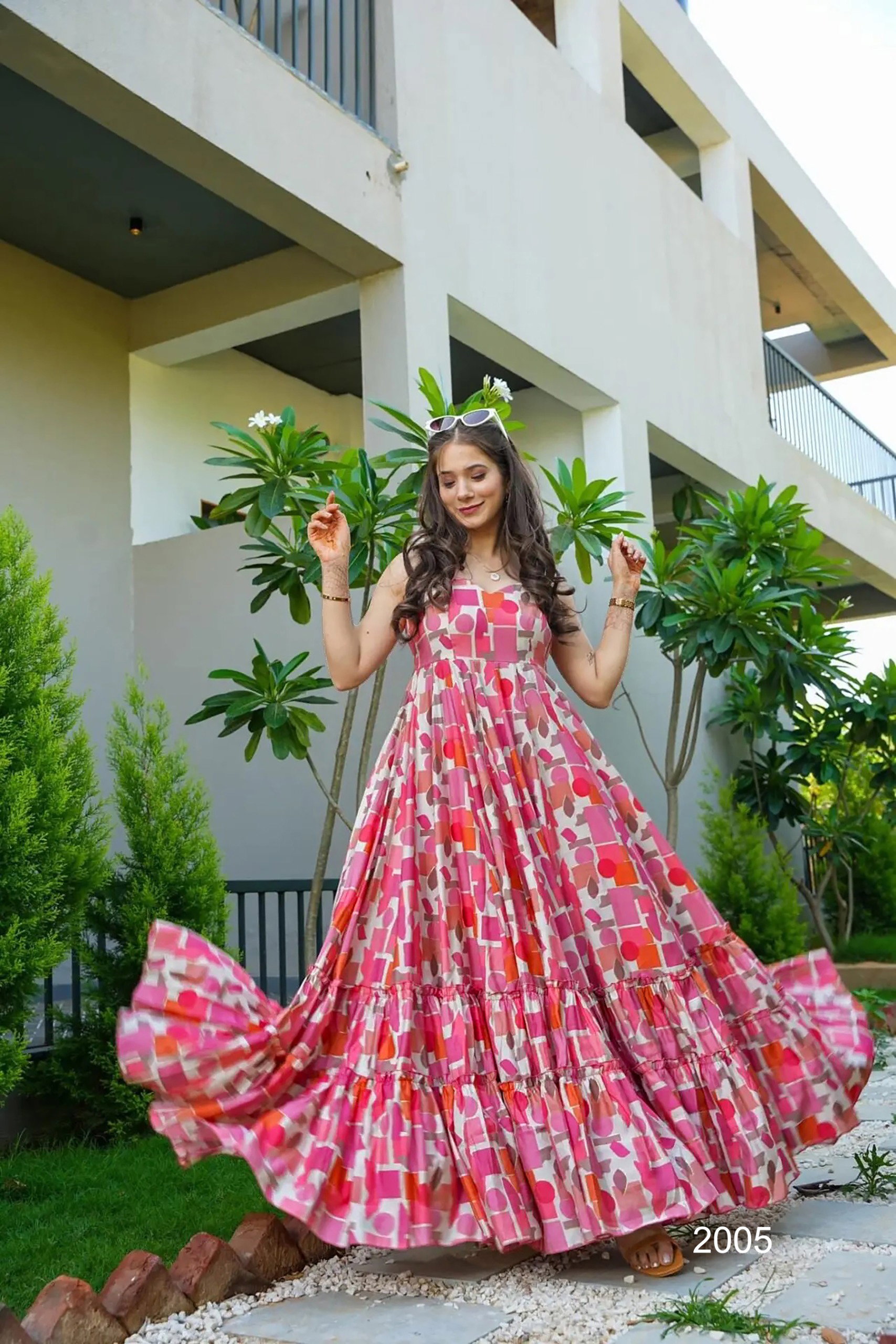 Lucaya Vol 20 Rayon Digital Printed Fancy Gown Collection