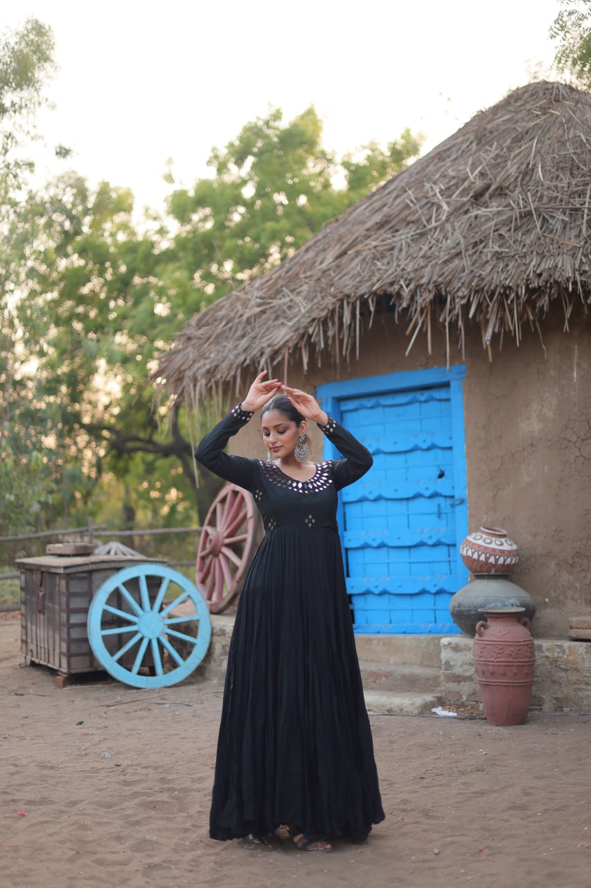 Anamika Vol 108 Rayon Designer Gown Collection