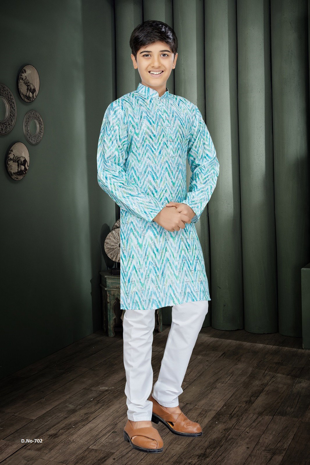 Outluk Kids Vol 7 Lucknowi Kurta With Pajama Kids Collection