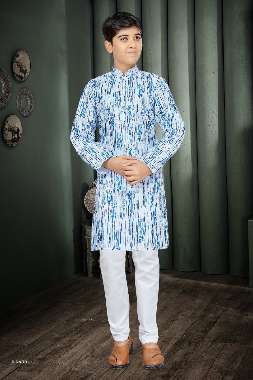 Outluk Kids Vol 7 Lucknowi Kurta With Pajama Kids Collection