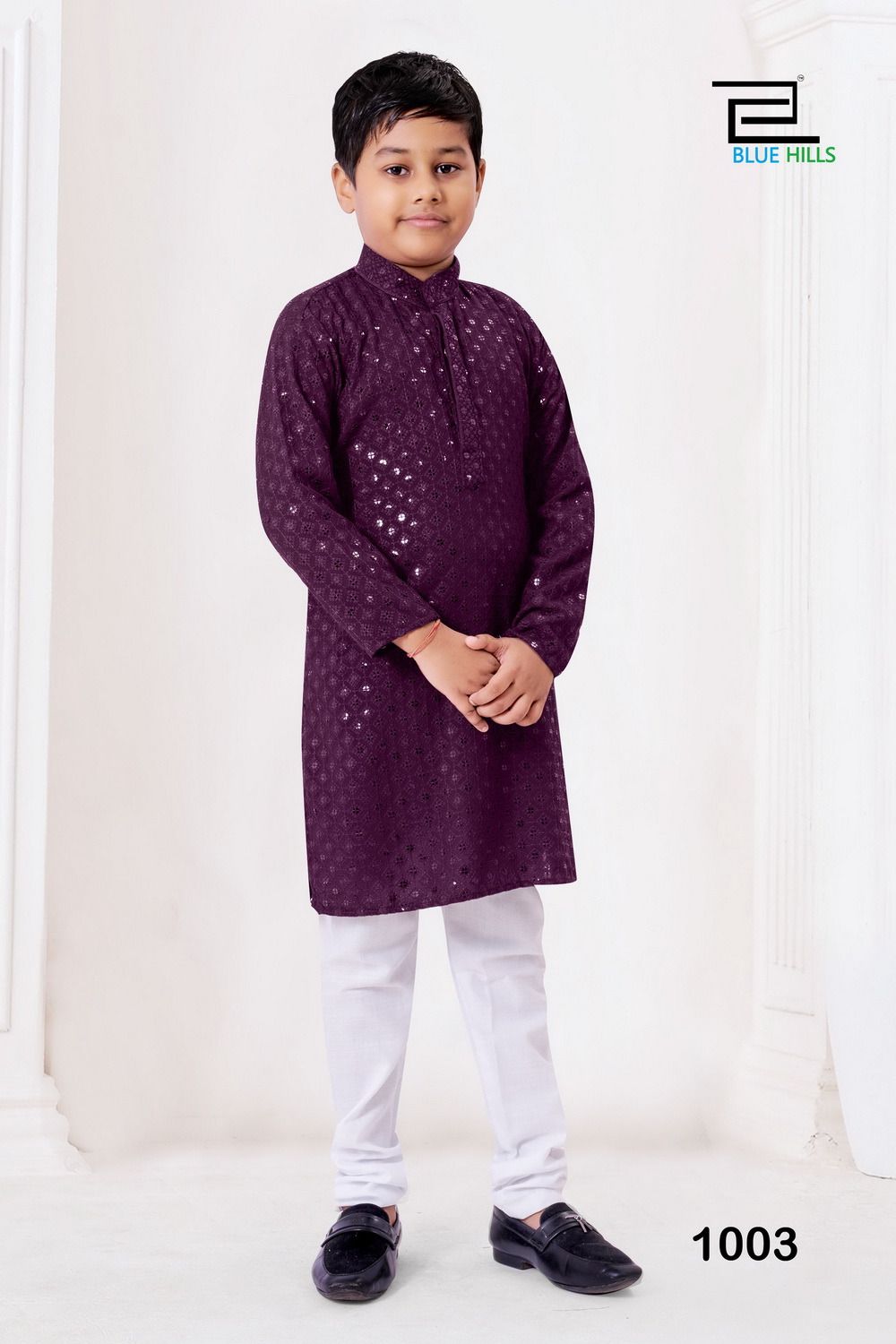 Prince Vol 2 Chikankari Kids Wear Kurta With Pyjama Collection