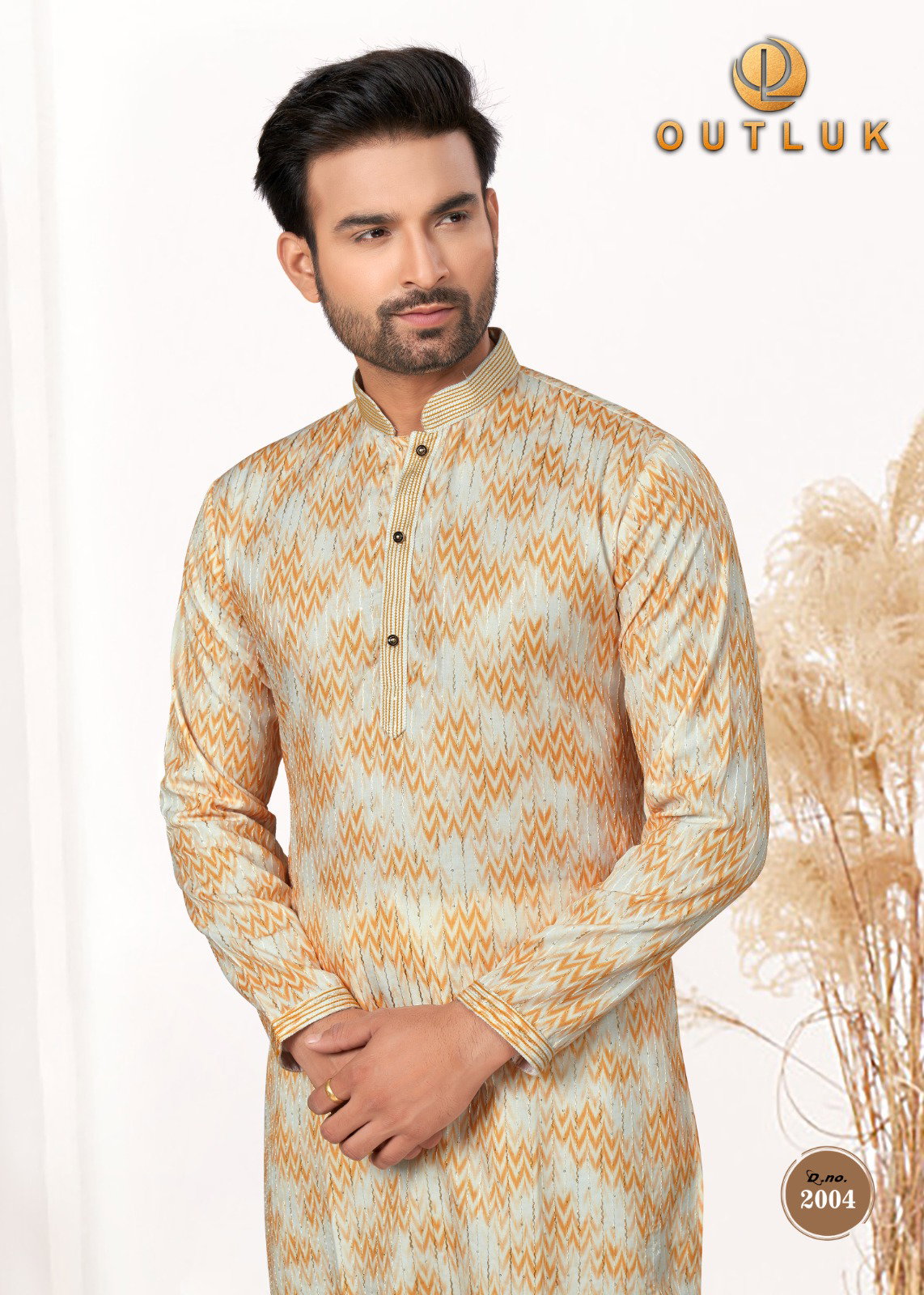 Outluk Wedding Collection Vol 2 Mens Wear Kurta With Pajama