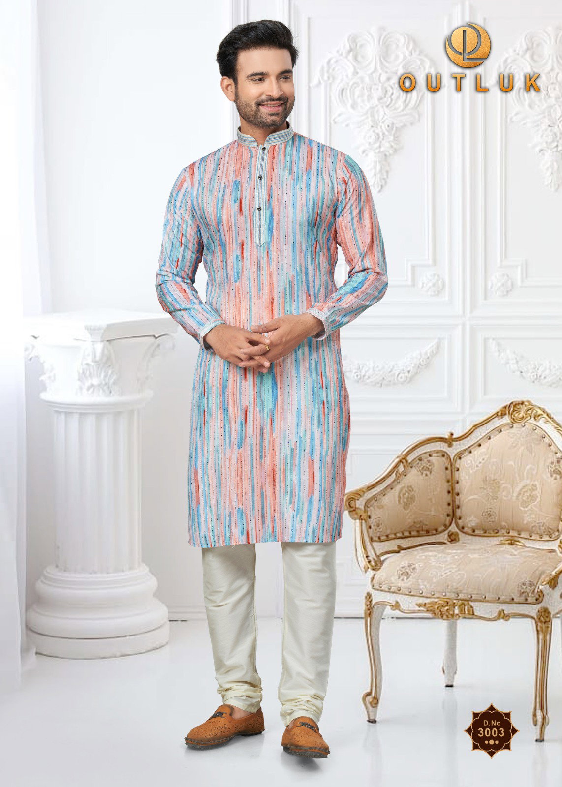 Outluk Wedding Collection Vol 3 Mens Kurta With Pajama Collection