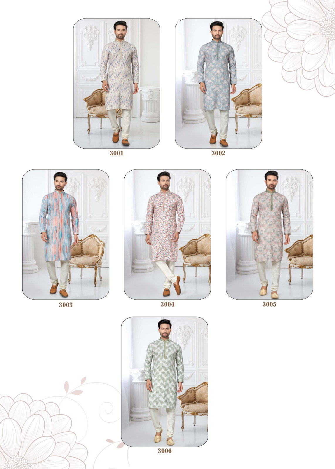 Outluk Wedding Collection Vol 3 Mens Kurta With Pajama Collection