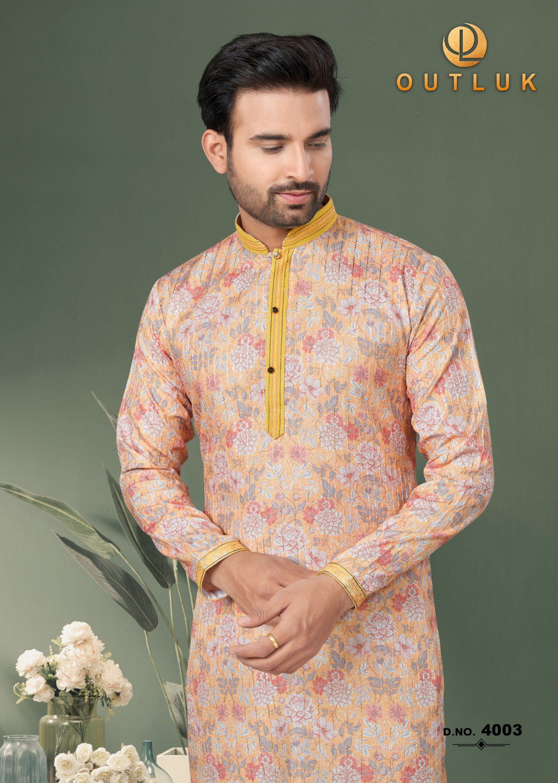 Outluk Wedding Collection Vol 4 Mens Wear Kurta With Pajama