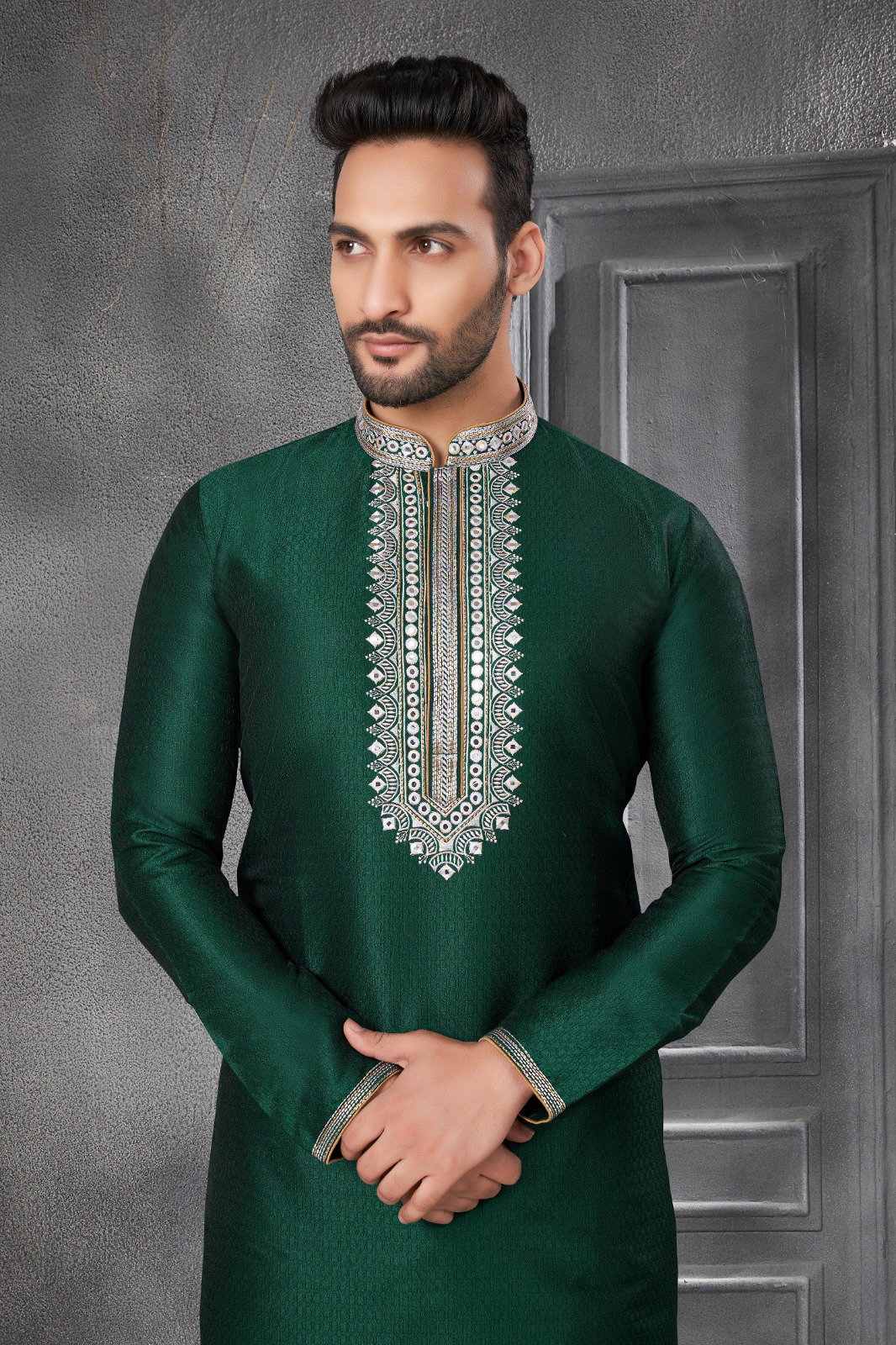 Outluk Vol 129 Party Wear Mens Kurta With Pajama Collection