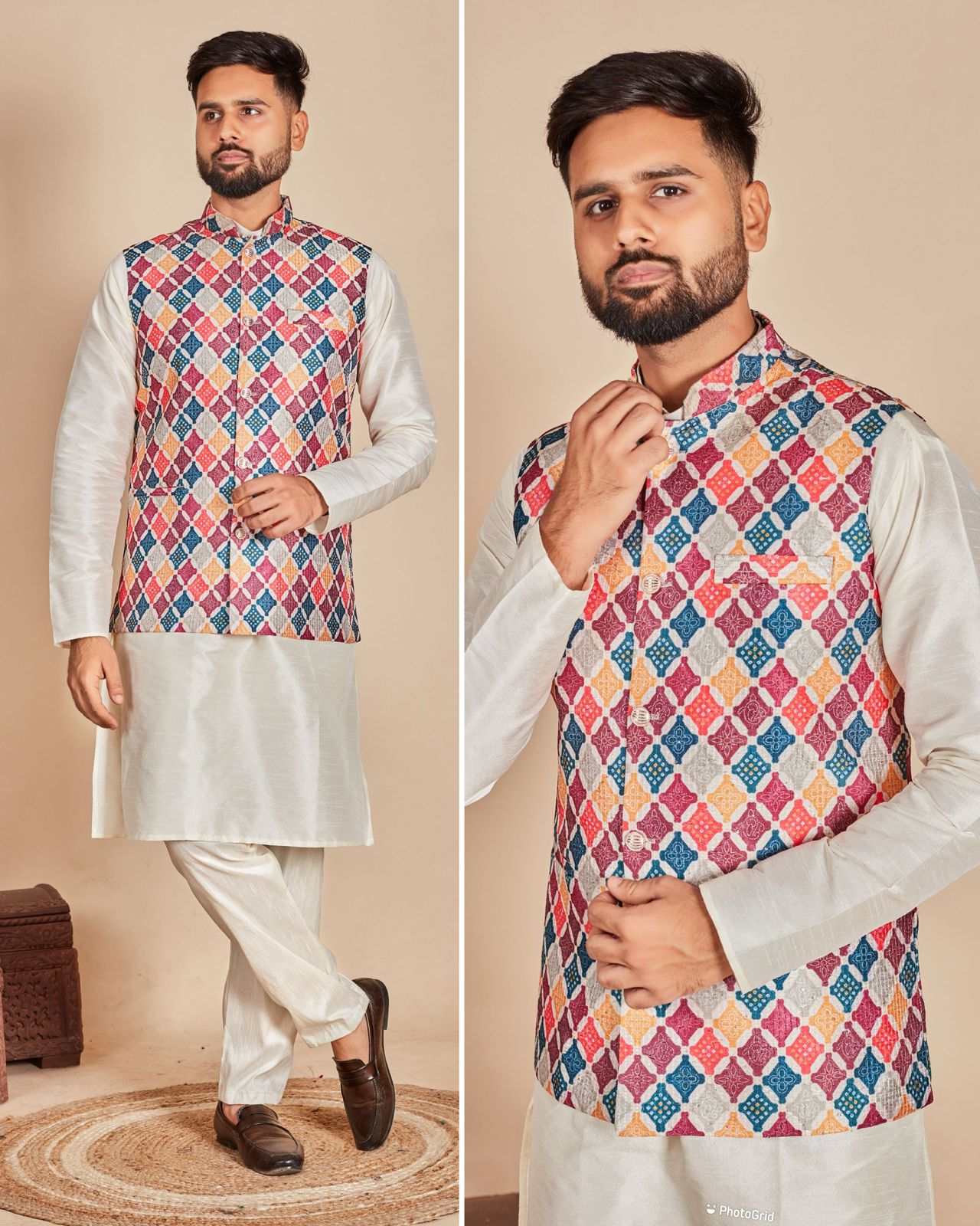 Blue Hills Swagat Vol 2 Mens Wear Kurta Pajama With Jacket Collection