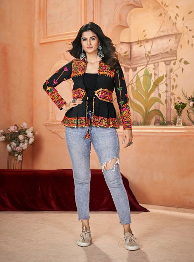 Kf Flory Vol 48 Navratri Embroidered Top Collection