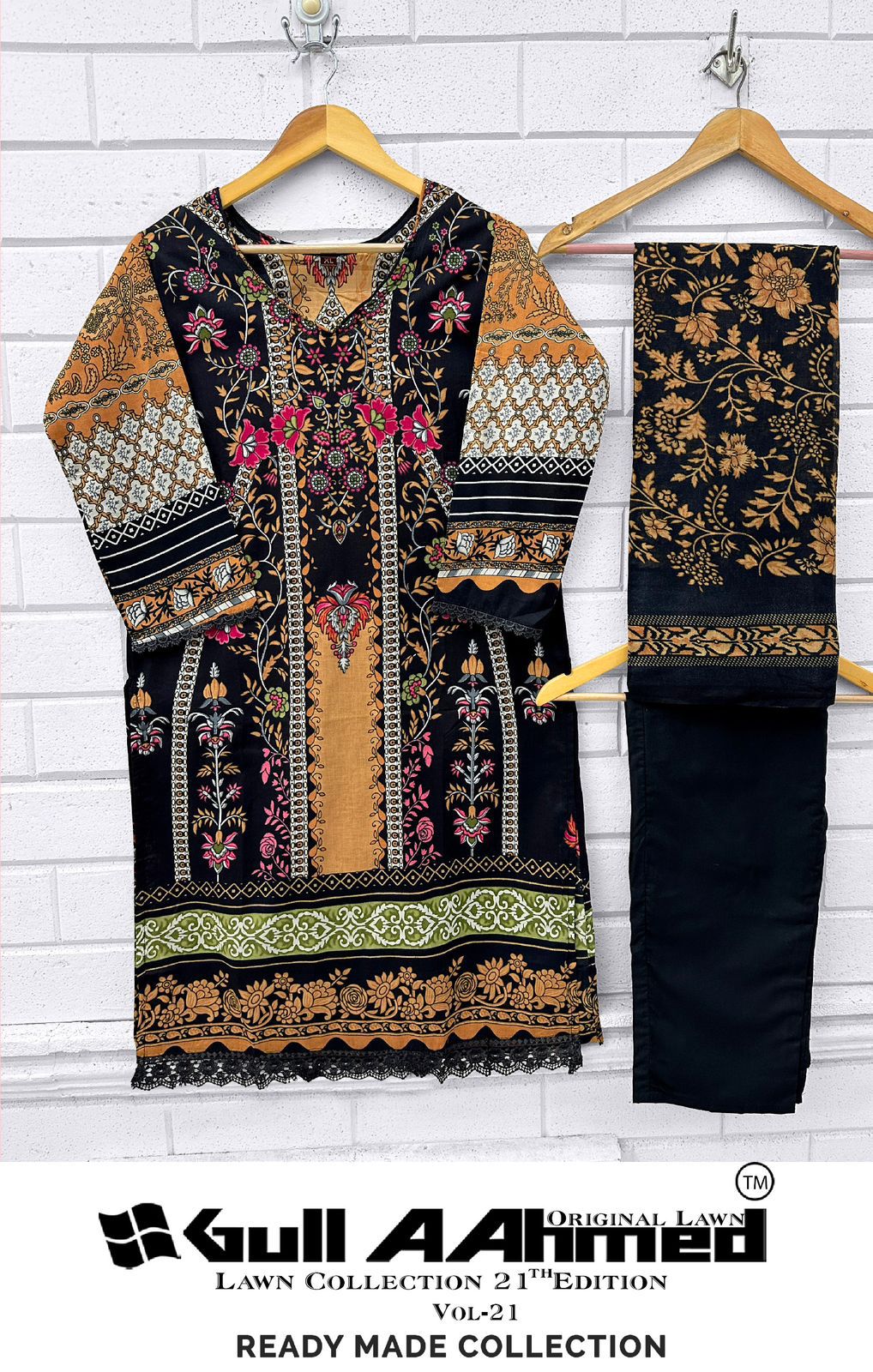 Gull A Ahmed Lawn Vol 21 Ready Made Cotton Collection