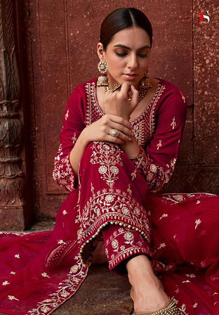 Deepsy Tahjib 13001 Series Velvet Pakistani Salwar Suit