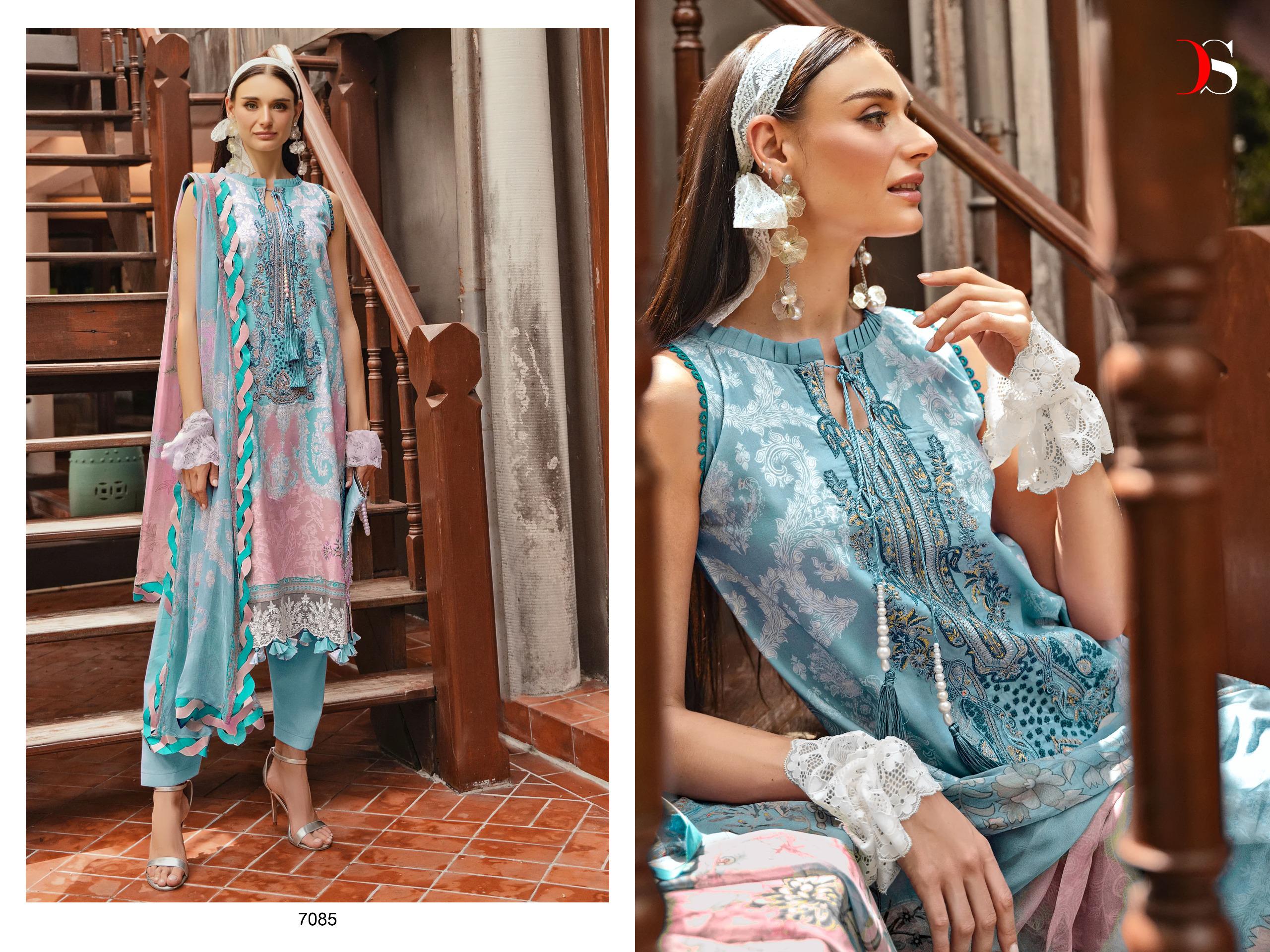 Deepsy Bliss Lawn 24 Vol 2 Cotton Dupatta Pakistani Salwar Kameez