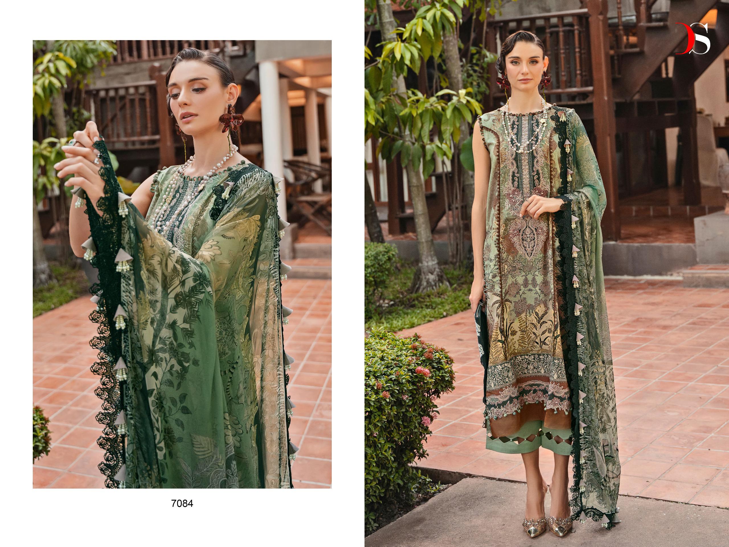 Deepsy Bliss Lawn 24 Vol 2 Cotton Dupatta Pakistani Salwar Kameez
