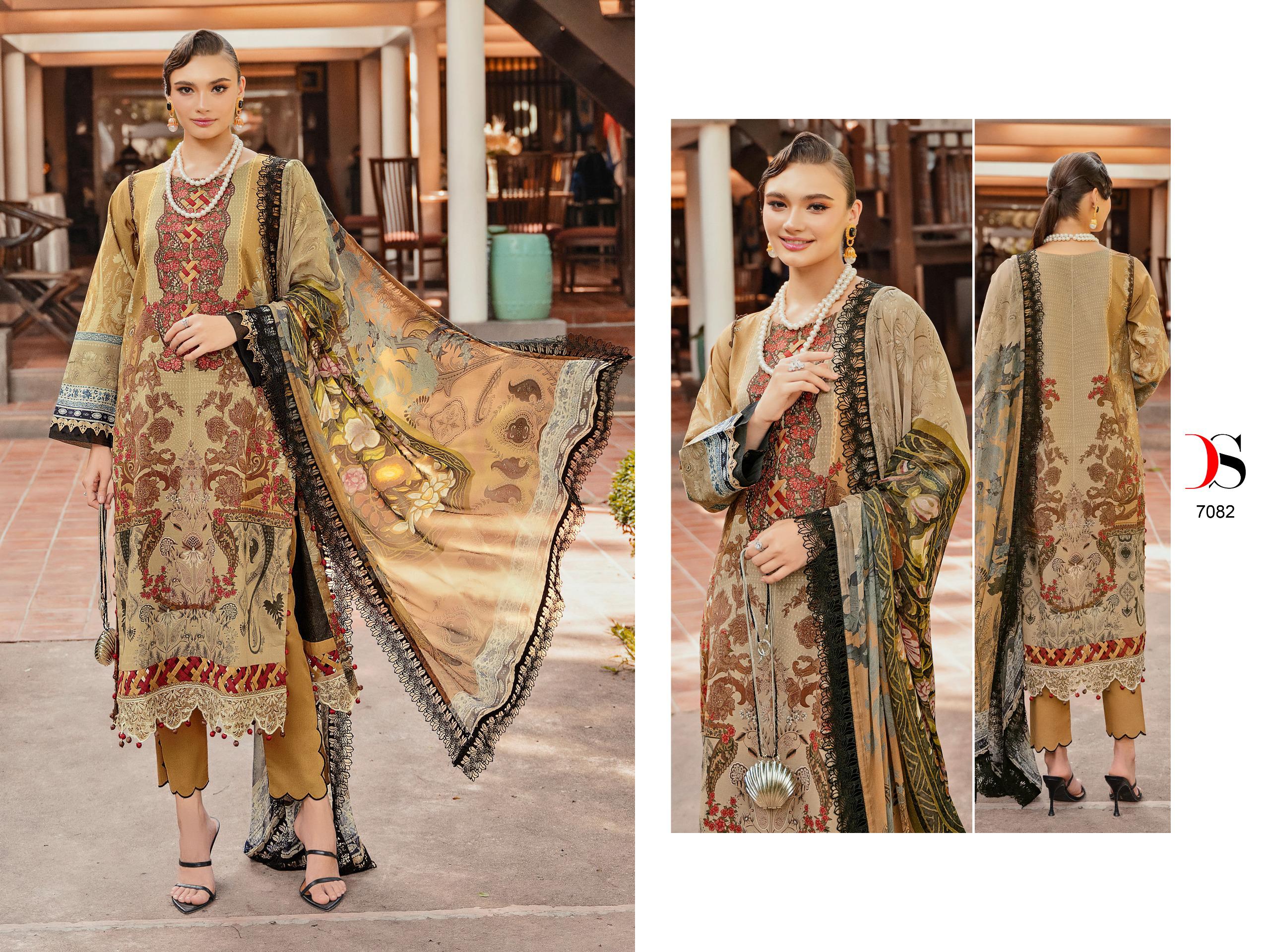Deepsy Bliss Lawn 24 Vol 2 Cotton Dupatta Pakistani Salwar Kameez
