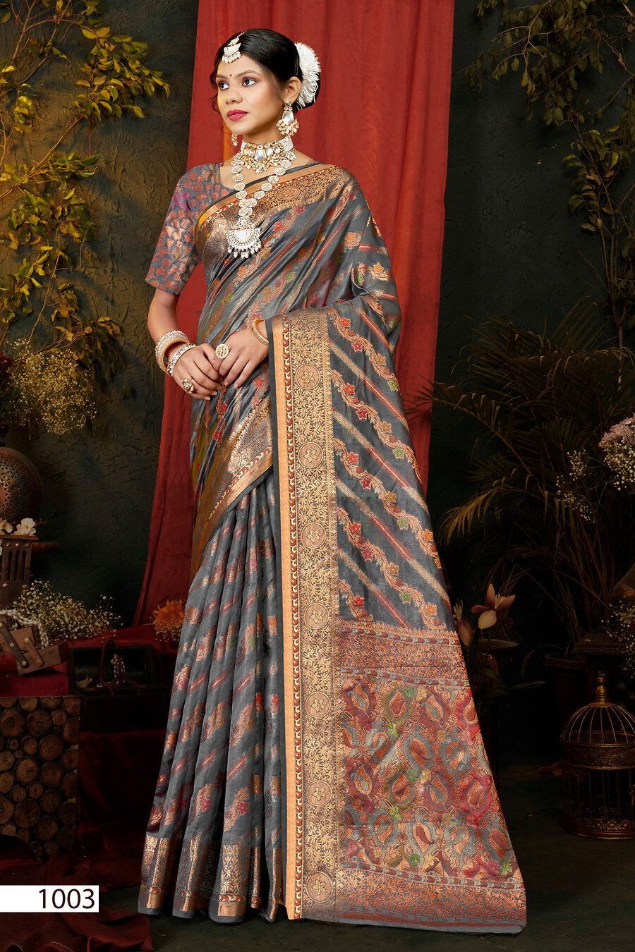 Saroj Kaanishka Vol 2 Organza Saree Collection