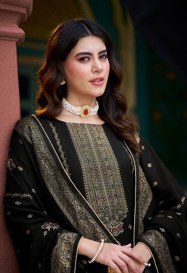 Belliza Shaina Pashmina Printed Dress Material Collection