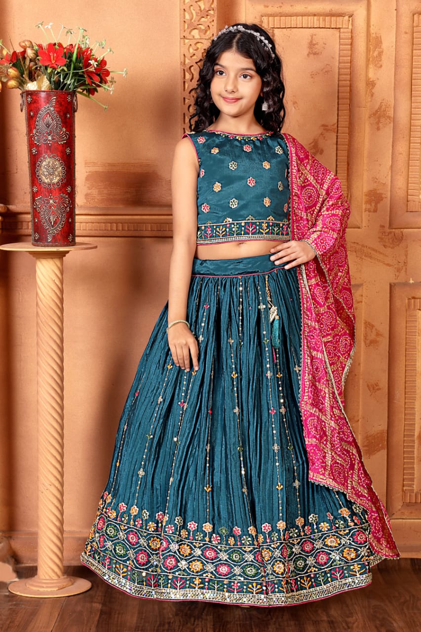 Aaradhna 648 Kids Wear Lehenga Choli Collection