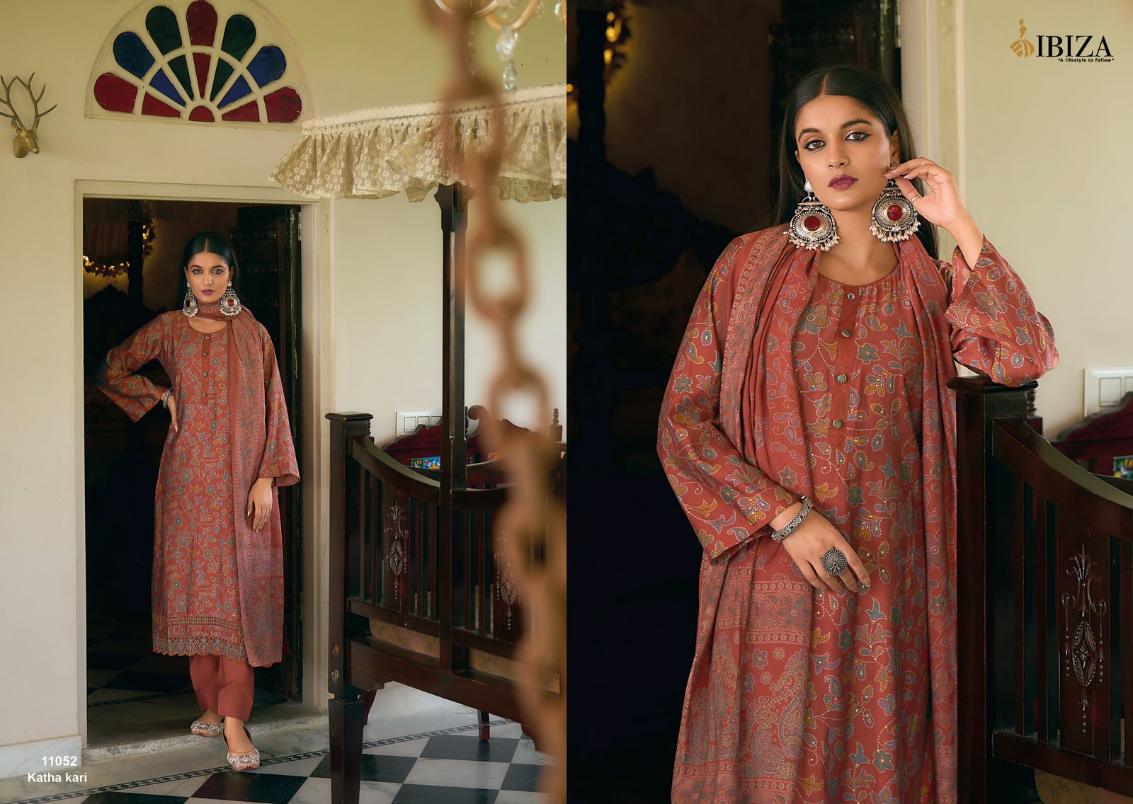 Ibiza Kantha Kari Vol 2 Digital Printed Designer Salwar Suits