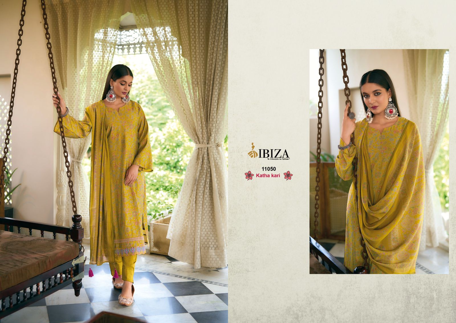 Ibiza Kantha Kari Vol 2 Digital Printed Designer Salwar Suits