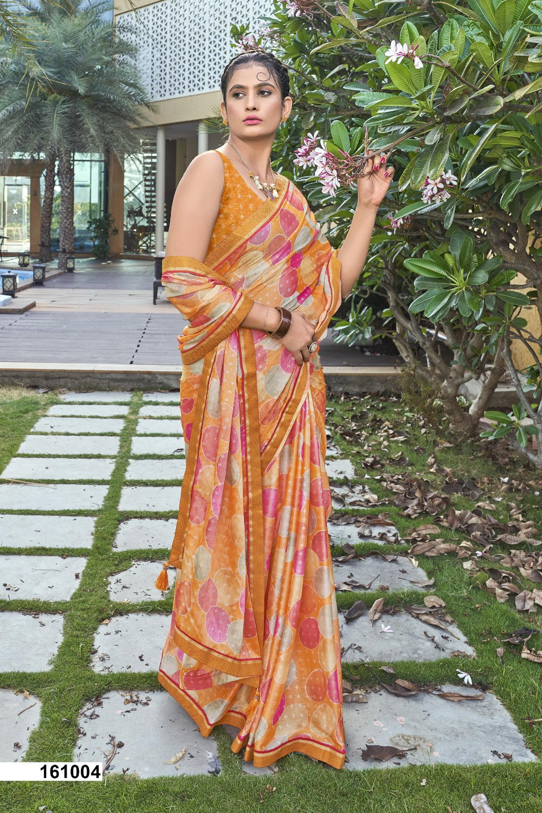 Vallabhi Nalanda Vol 2 Fancy Brasso Saree Collection
