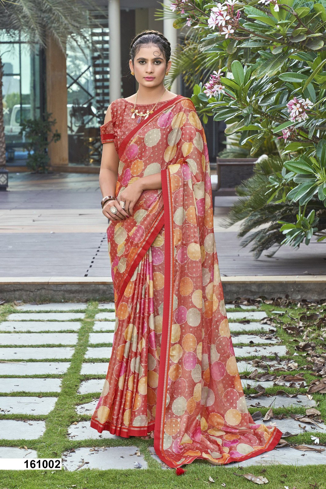 Vallabhi Nalanda Vol 2 Fancy Brasso Saree Collection